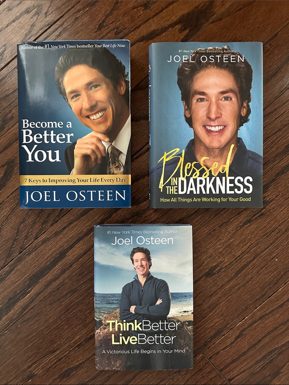 Bundle of 3 Joel Osteen Best Sellers